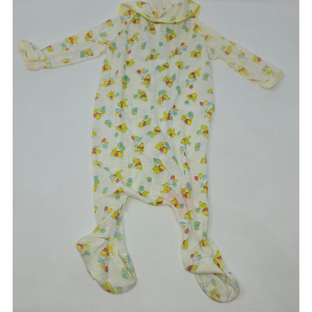 Winnie The Pooh Infant Baby Pajamas Sleepsuit SearsPooh Bear Honey Pot 14-18 lb - Picture 12 of 16